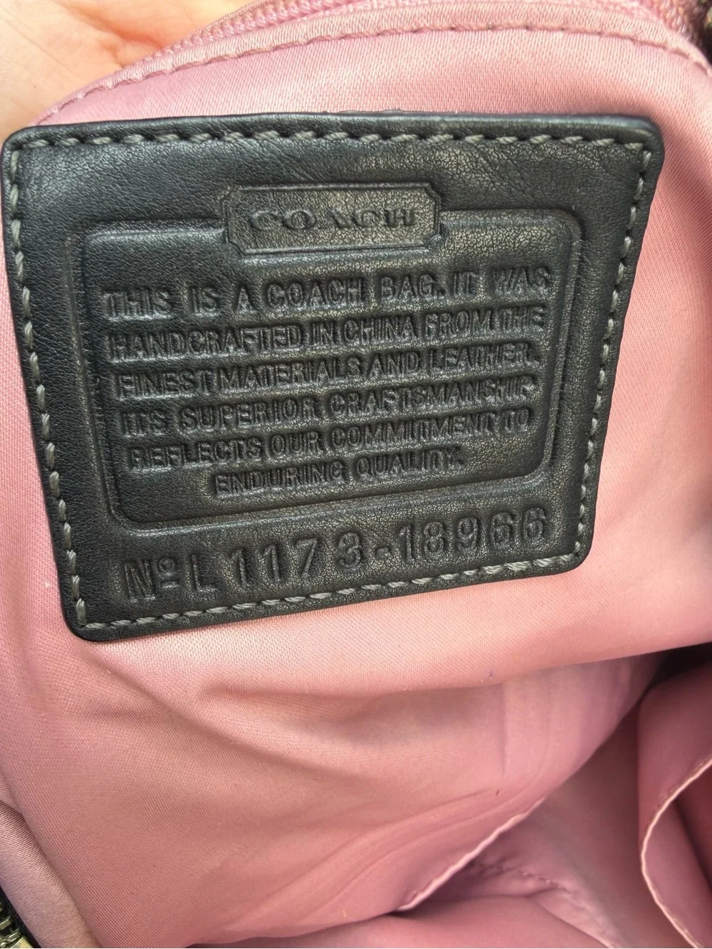 Coach Chelsea Signature Jayden Carryall bag